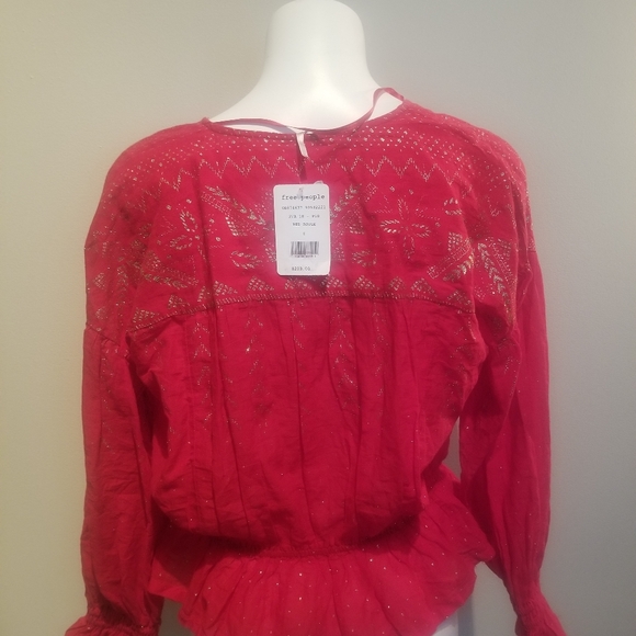 NEW Free People Blouse - Picture 2 of 3